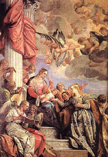 Paolo  Veronese The Marriage of St Catherine Germany oil painting art